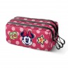 Disney Minnie Mouse Class Estuche Portatodo Trick FAN 2.2, Rosa