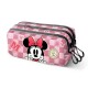 Disney Minnie Mouse Journey Estuche Portatodo Trick FAN 2.2, Rosa
