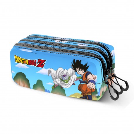Dragon Ball (Bola de Dragón) Goku Piccolo Estuche Portatodo Trick FAN 2.2, Azul