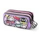 Estojo Sanrio Hello Kitty Gashapon Trick FAN 2.2, Rosa