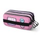Sanrio Hello Kitty Gashapon Estuche Portatodo Trick FAN 2.2, Rosa