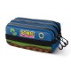 Sonic The Hedgehog - SEGA Greenhill Estuche Portatodo Trick FAN 2.2, Multicolor