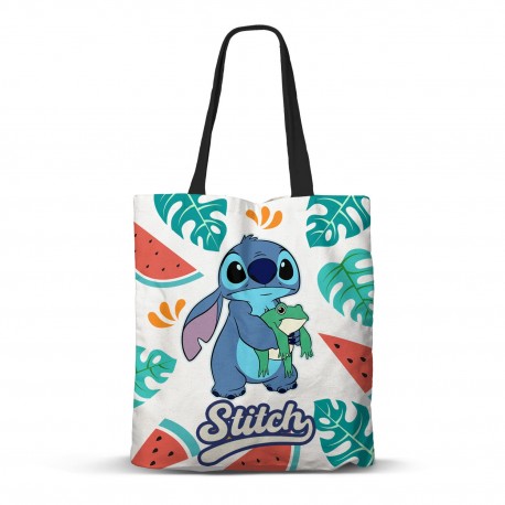 Disney Lilo y Stitch Frog Bolsa de la Compra Shopping FAN, Multicolor