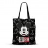 Disney Mickey Mouse Année Sac de Courses FAN, Noir