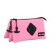 PRO-DG Pink Estuche Portatodo Triple Smart, Rosa