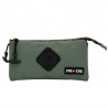 PRO-DG Khaki Estuche Portatodo Triple Smart, Verde Militar