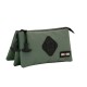 PRO-DG Khaki Estuche Portatodo Triple Smart, Verde Militar