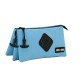PRO-DG Light Blue Estuche Portatodo Triple Smart, Azul