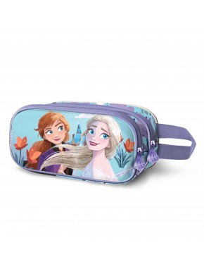 Disney Frozen 2 Spring Estuche Portatodo 3D Doble, Azul