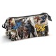 Marvel Capitán América Comic Estuche Portatodo Triple, Multicolor