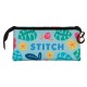 Disney Lilo y Stitch Guitar Estuche Portatodo Triple, Verde