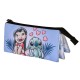 Disney Lilo y Stitch Couple Estuche Portatodo Triple, Lila