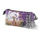 One Piece Luffy Gear 5 Estuche Portatodo Triple, Lila