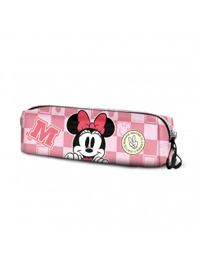 Disney Minnie Mouse Journey Estuche Portatodo Cuadrado FAN 2.2, Rosa