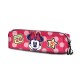 Disney Minnie Mouse Class Estuche Portatodo Cuadrado FAN 2.2, Rosa