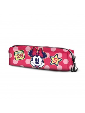 Disney Minnie Mouse Class Estuche Portatodo Cuadrado FAN 2.2, Rosa