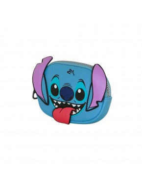 Disney Lilo y Stitch Tongue Monedero Pill, Azul