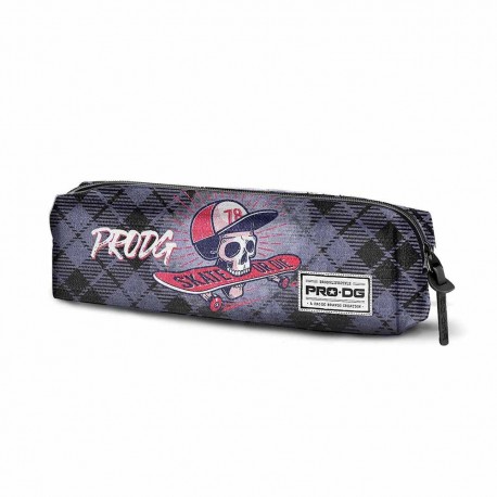 PRO-DG Skull Estuche Portatodo Cuadrado HS, Gris