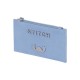 Disney Lilo y Stitch Steel Tarjetero Slim, Azul