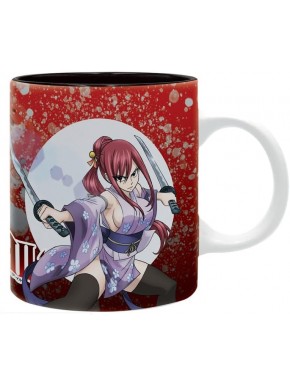 Fairy Tail Taza 320Ml Erza & Jellal