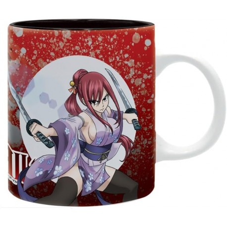 Fairy Tail Taza 320Ml Erza & Jellal