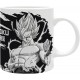 Dragon Ball Taza 320Ml Dbz Goku B&W With  