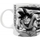 Dragon Ball Taza 320Ml Dbz Goku B&W With  