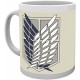 Attack On Titan Taza 320Ml Badge