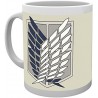 Attack On Titan Taza 320Ml Badge