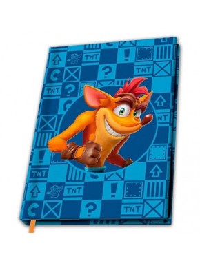 Crash Bandicoot A5 Cuaderno Crash & Coco