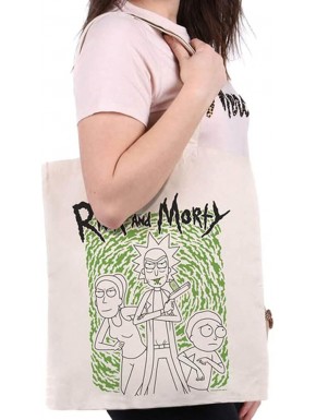 Rick And Morty Tote Bag Portal