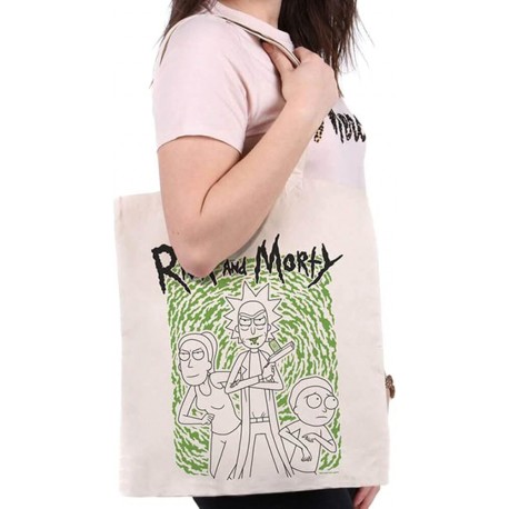 Rick And Morty Tote Bag Portal
