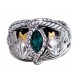 Anillo Barahir Aragorn Plata pura El Señor de los Anillos