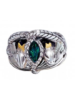 Anillo Barahir Aragorn Plata pura El Señor de los Anillos