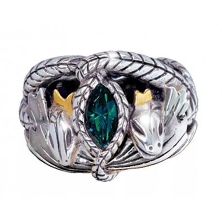 Anillo Barahir Aragorn Plata pura El Señor de los Anillos