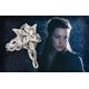 Arwen Evenstar anillo plata pura El Señor de Los Anillos