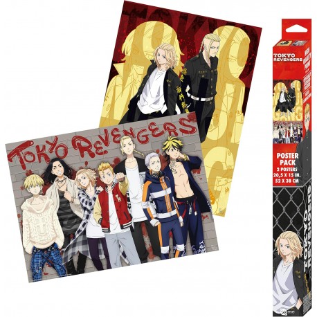 Tokyo Revengers Set 2 Posters Chibi 52X38 Series 1