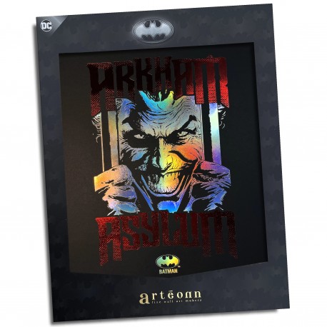 Póster de coleccionista - JOKER ARKHAM ASYLUM - Batman