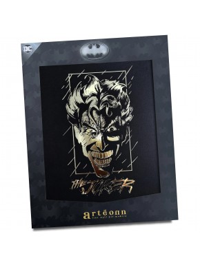 Póster de coleccionista - THE JOKER ORO - Batman