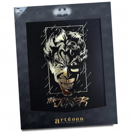 Póster de coleccionista - THE JOKER ORO - Batman