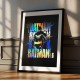 Póster de coleccionista - FOREVER BATMAN HOLOGRAFÍA - Batman
