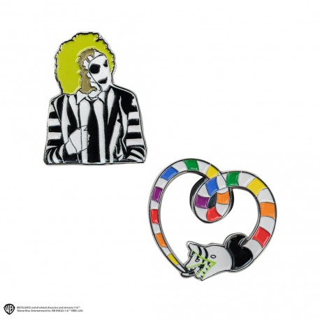 Set de 2 pins Beetlejuice & Sandworm - Beetlejuice