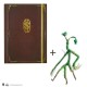 Libreta tapa dura y marcapáginas - Newt Scamander