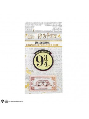 Set de 2 gomas - Expreso de Hogwarts - Harry Potter