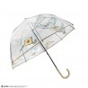 Guarda-chuva Transparente Hedwig - Coleção Harry Potter