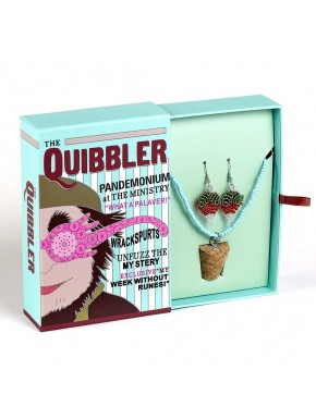 Caja regalo Collar y pendientes Luna Lovegood