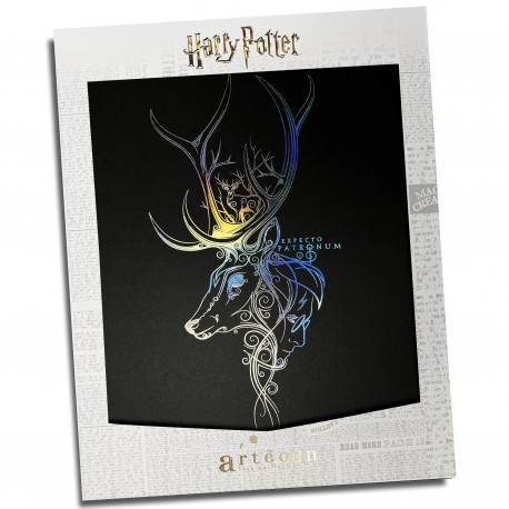 Póster de coleccionista Patronum - Harry Potter