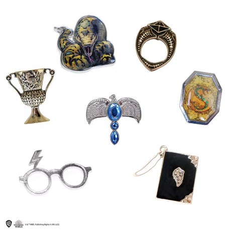 Pack 7 pins Horrocruxes - Harry Potter