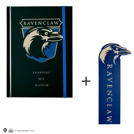 Libreta tapa dura y marcapáginas - Ravenclaw blasón