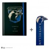 Hardcover Notebook and Bookmark - Ravenclaw Crest